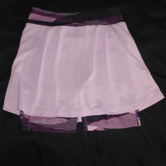 ASICS PINK PURPLE ROSE ACTIVE SKIRT W/SHORTS NEW STRONG 92 TENNIS PICKLEBALL M - Picture 3 of 8